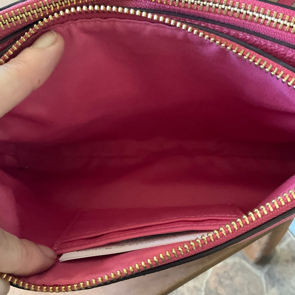 Coach Lyla Crossbody Bag, Pink/Gold, EUC - Picture 4 of 9
